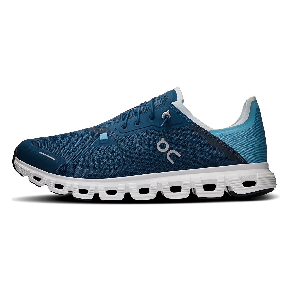 ON Cloud 6 Coast — Black - White — Size D — Width 12.5 — Alternate View 10
