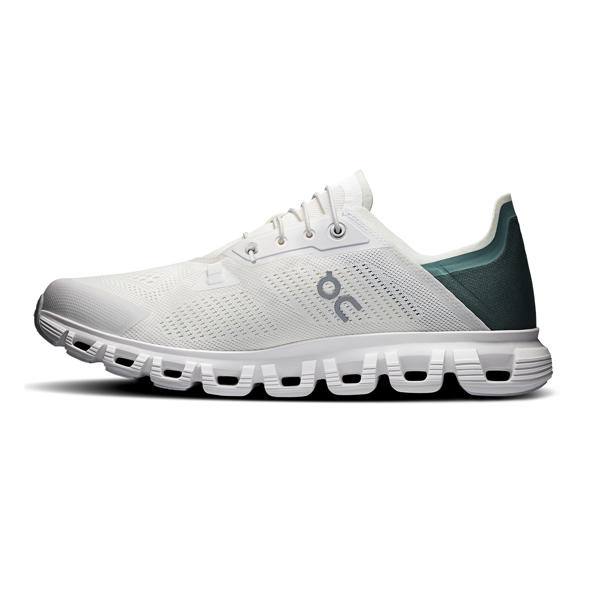 ON Cloud 6 Coast — Black - White — Size D — Width 12.5 — Alternate View 30