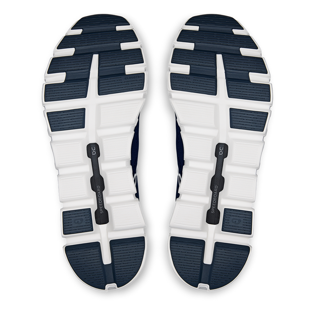 ON Cloud 6 Coast — Black - White — Size D — Width 12.5 — Alternate View 36