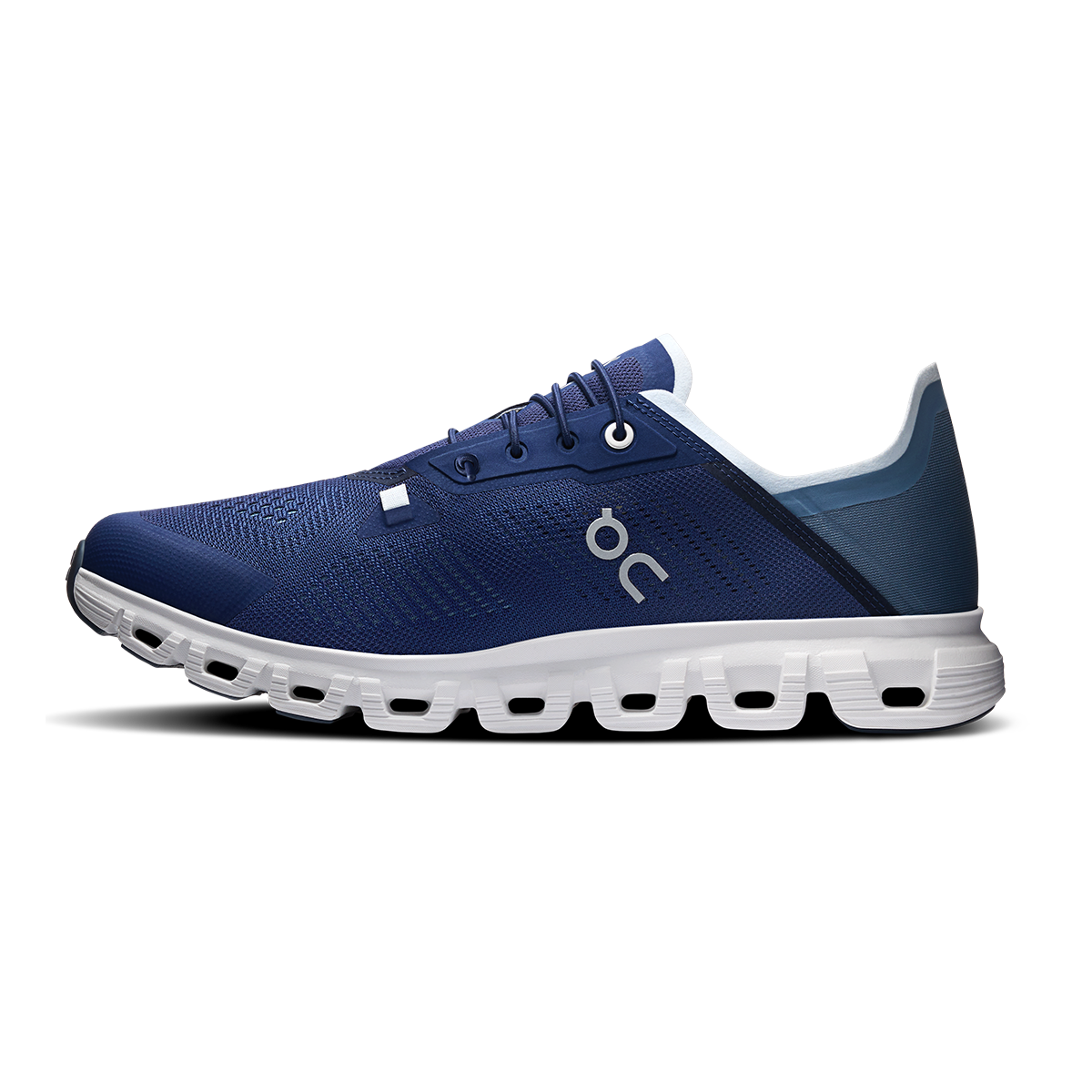 ON Cloud 6 Coast — Black - White — Size D — Width 12.5 — Alternate View 34