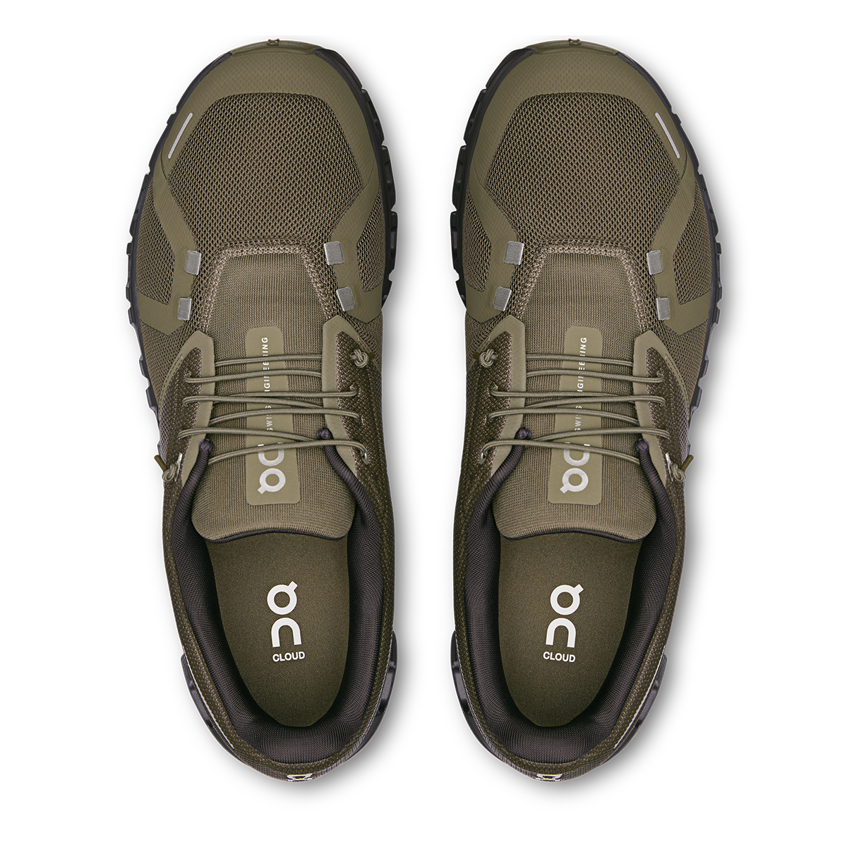 ON Cloud 6 - New Colors — Olive - Eclipse — Size D — Width 13 — Alternate View 19