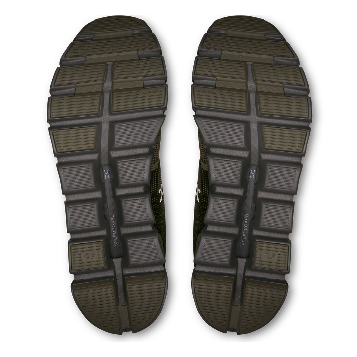 ON Cloud 6 - New Colors — Olive - Eclipse — Size D — Width 13 — Alternate View 20