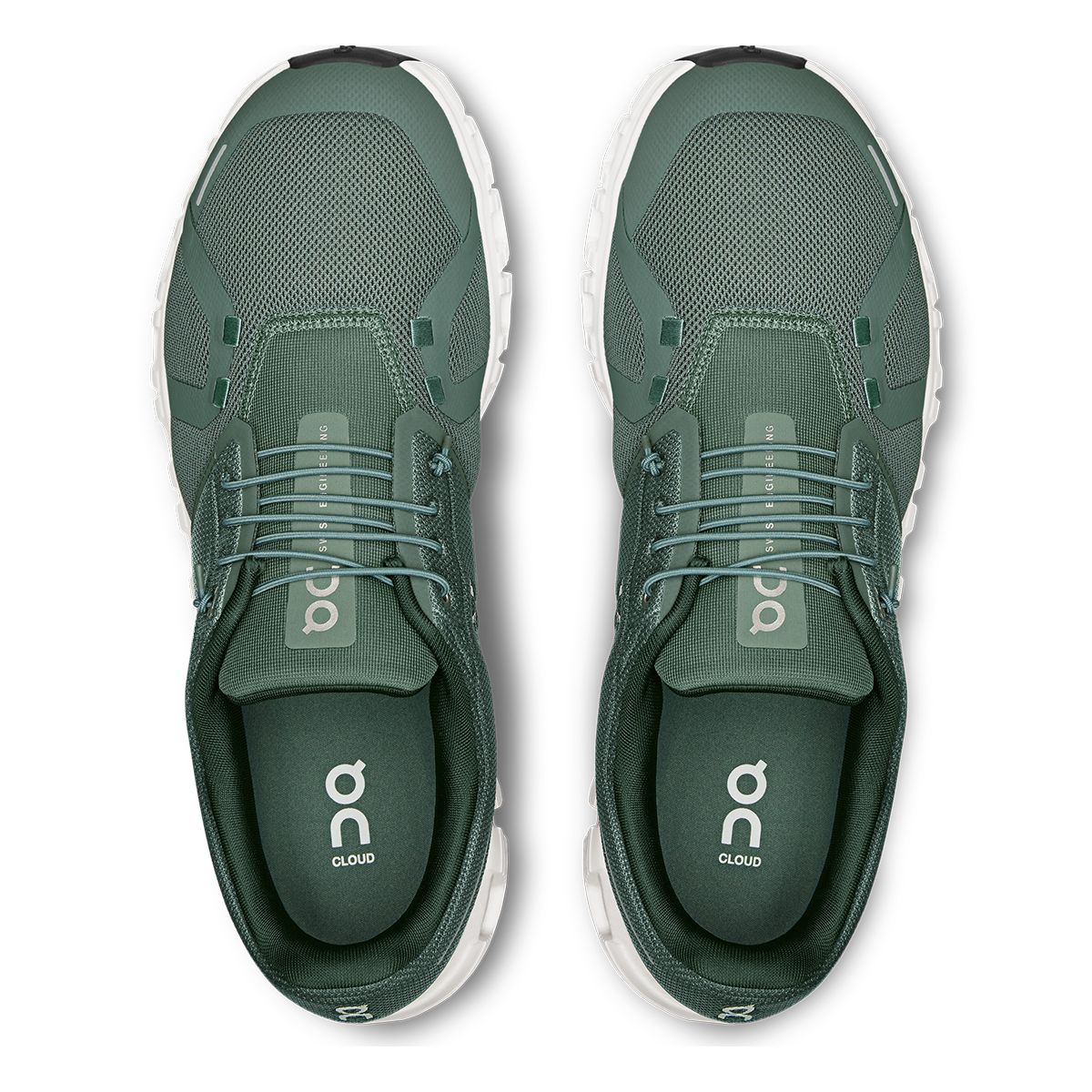 ON Cloud 6 - New Colors — Olive - Eclipse — Size D — Width 13 — Alternate View 23