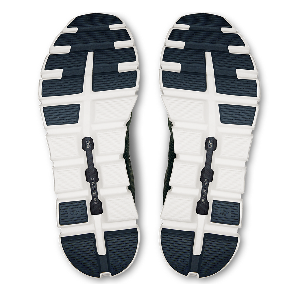 ON Cloud 6 - New Colors — Olive - Eclipse — Size D — Width 13 — Alternate View 24