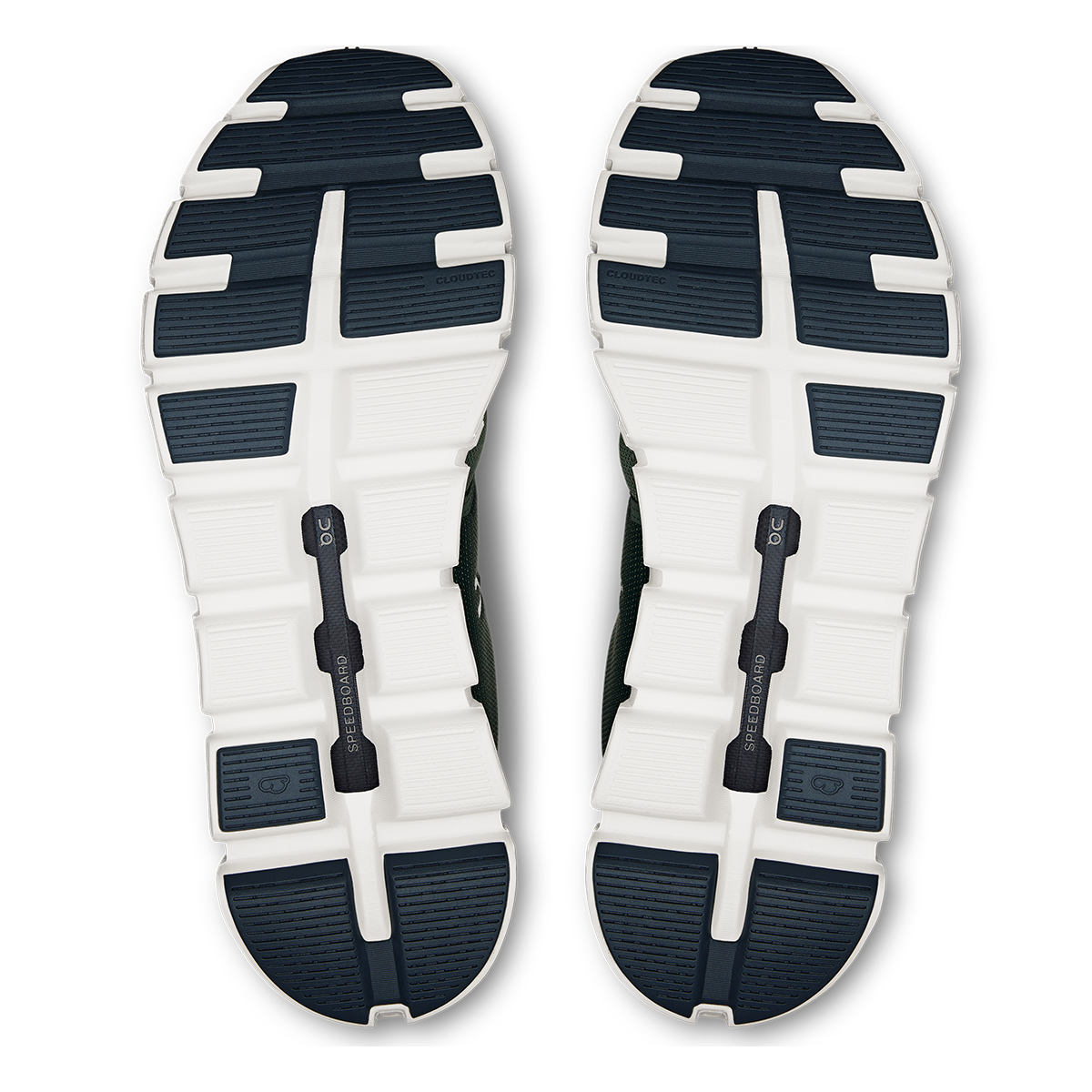 ON Cloud 6 - New Colors — Olive - Eclipse — Size D — Width 13 — Alternate View 24