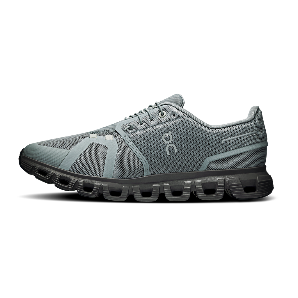 ON Cloud 6 - New Colors — Olive - Eclipse — Size D — Width 13 — Alternate View 14