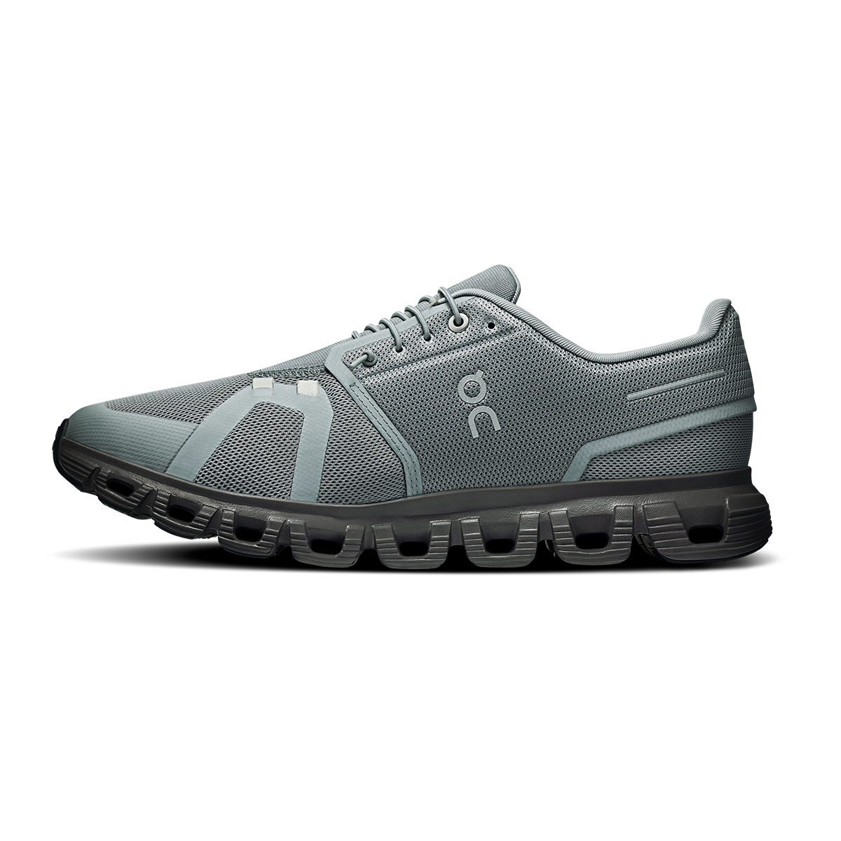 ON Cloud 6 - New Colors — Olive - Eclipse — Size D — Width 13 — Alternate View 14