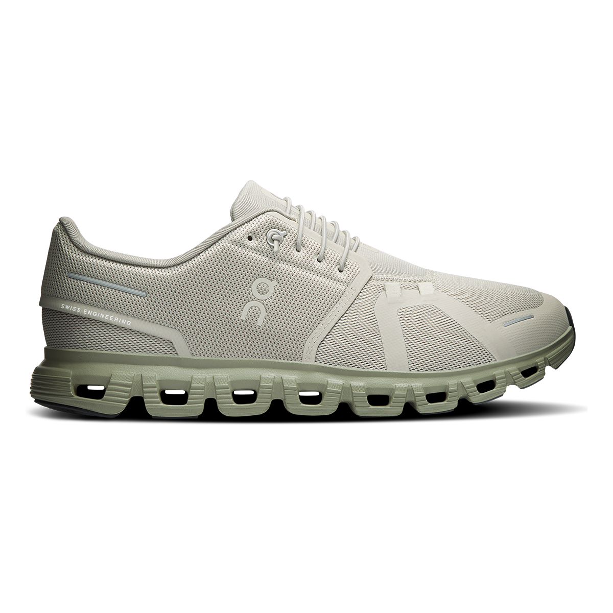 ON Cloud 6 — Glacier - White — Size D — Width 7 — Alternate View 45