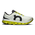 ON Cloudflow V5 — White - Lime — Size D — Width 8 — Front View