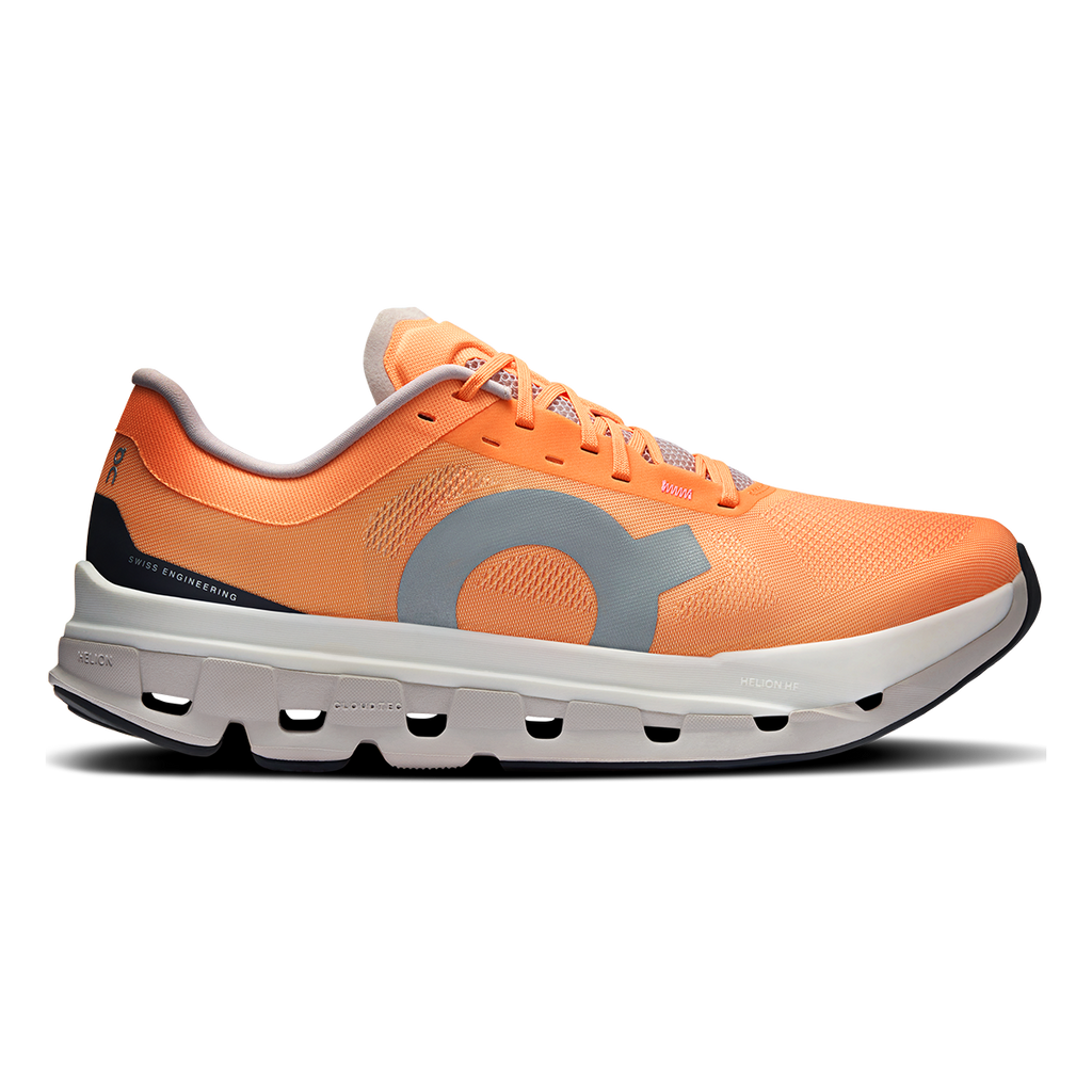 ON Cloudflow V5 — White - Lime — Size D — Width 8 — Alternate View 17