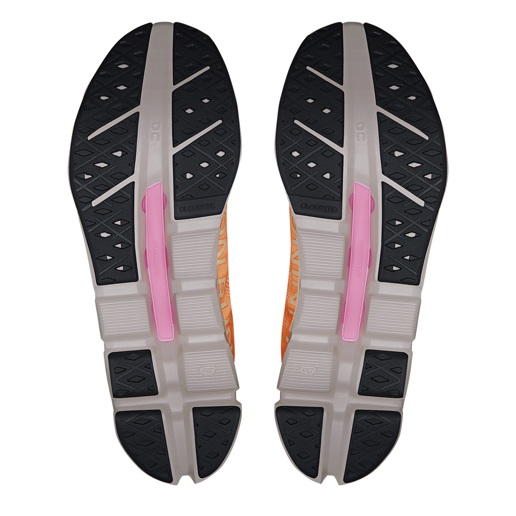 ON Cloudflow V5 — White - Lime — Size D — Width 8 — Alternate View 20