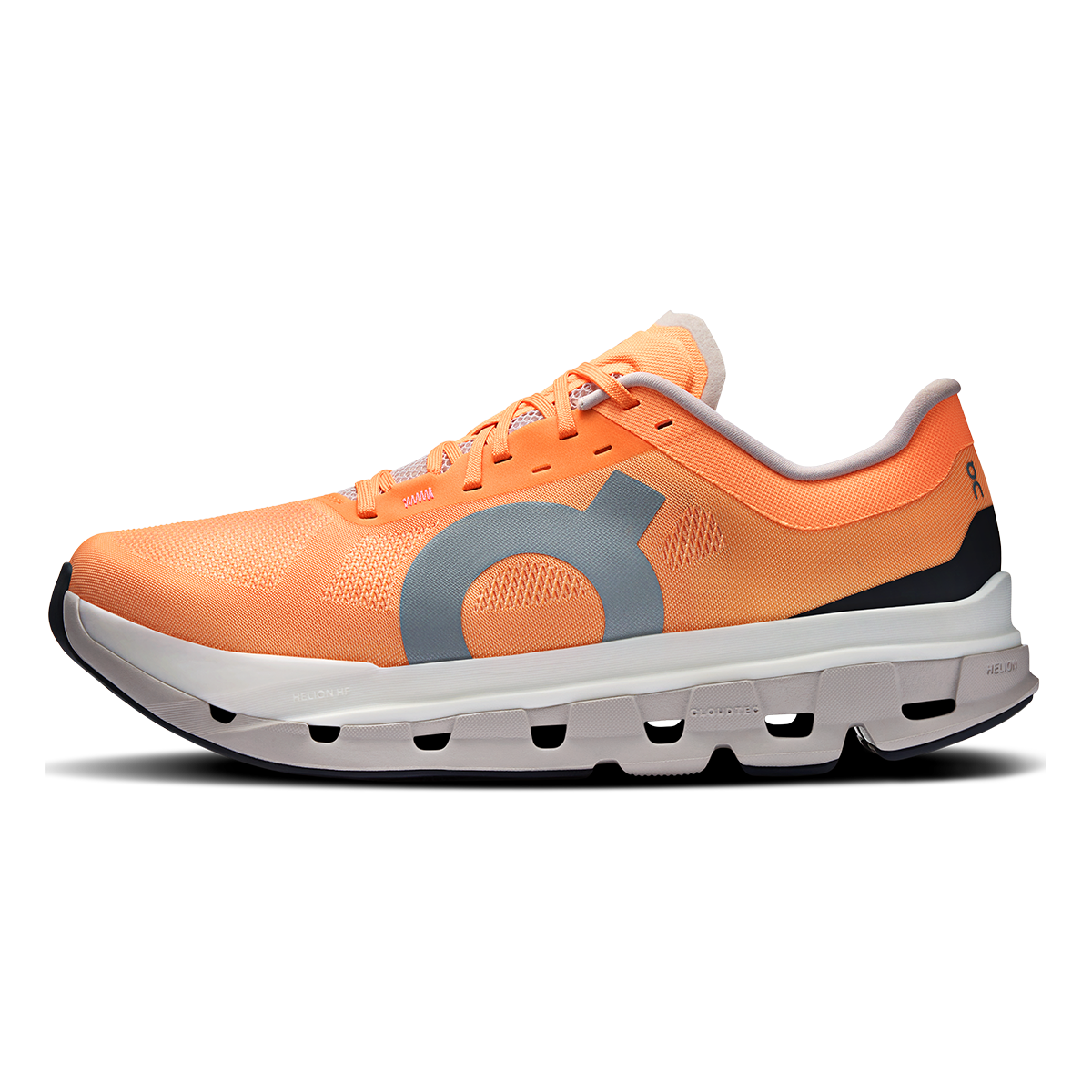 ON Cloudflow V5 — White - Lime — Size D — Width 8 — Alternate View 18