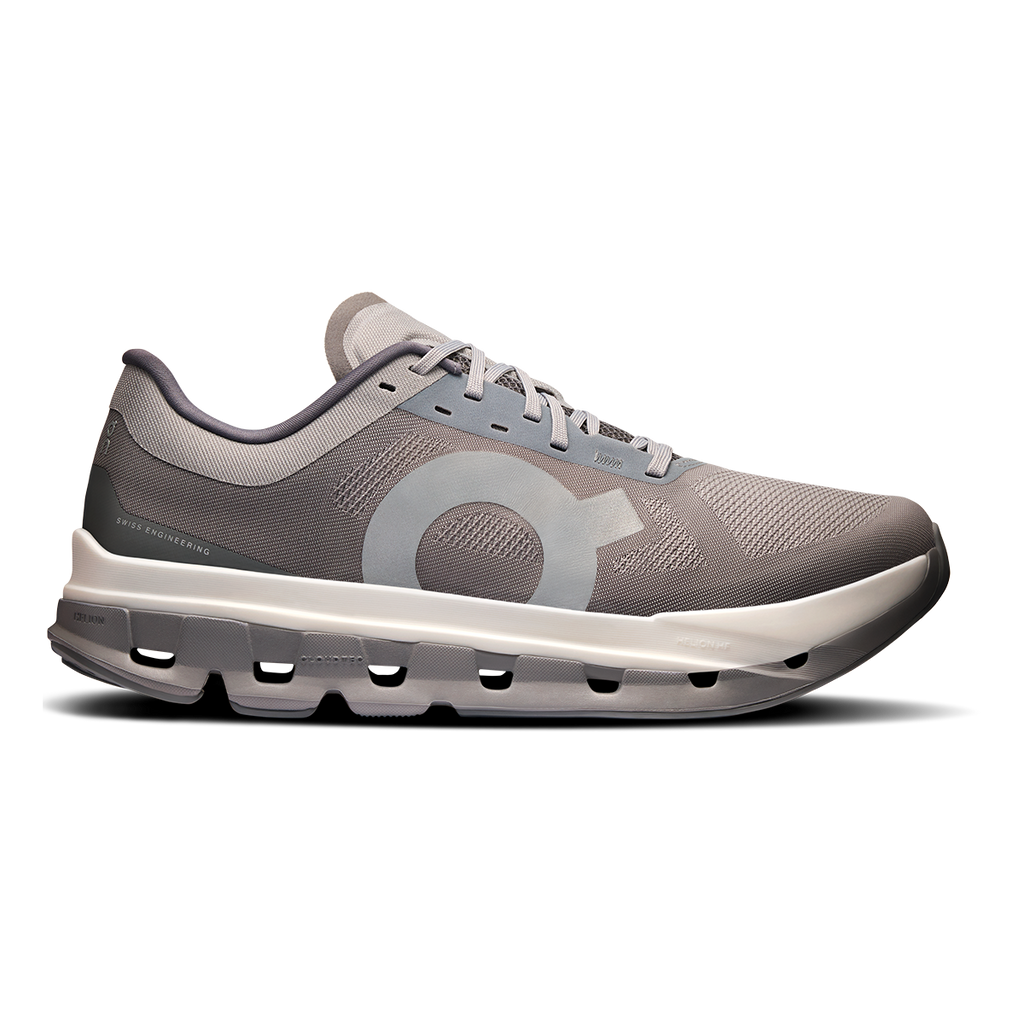 ON Cloudflow V5 — White - Lime — Size D — Width 8 — Alternate View 10