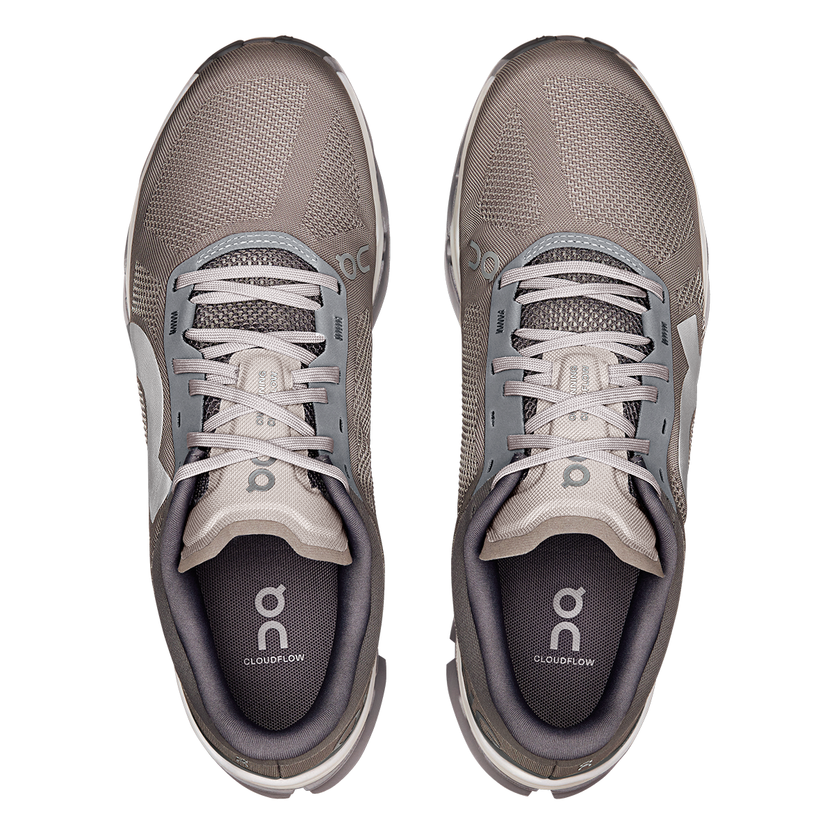 ON Cloudflow V5 — White - Lime — Size D — Width 8 — Alternate View 7