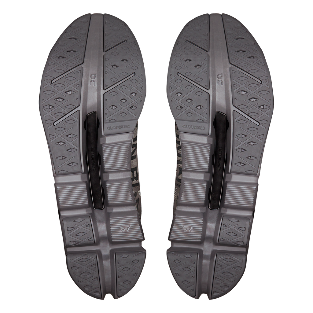 ON Cloudflow V5 — White - Lime — Size D — Width 8 — Alternate View 12