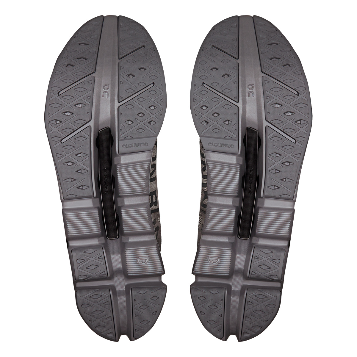 ON Cloudflow V5 — White - Lime — Size D — Width 8 — Alternate View 12
