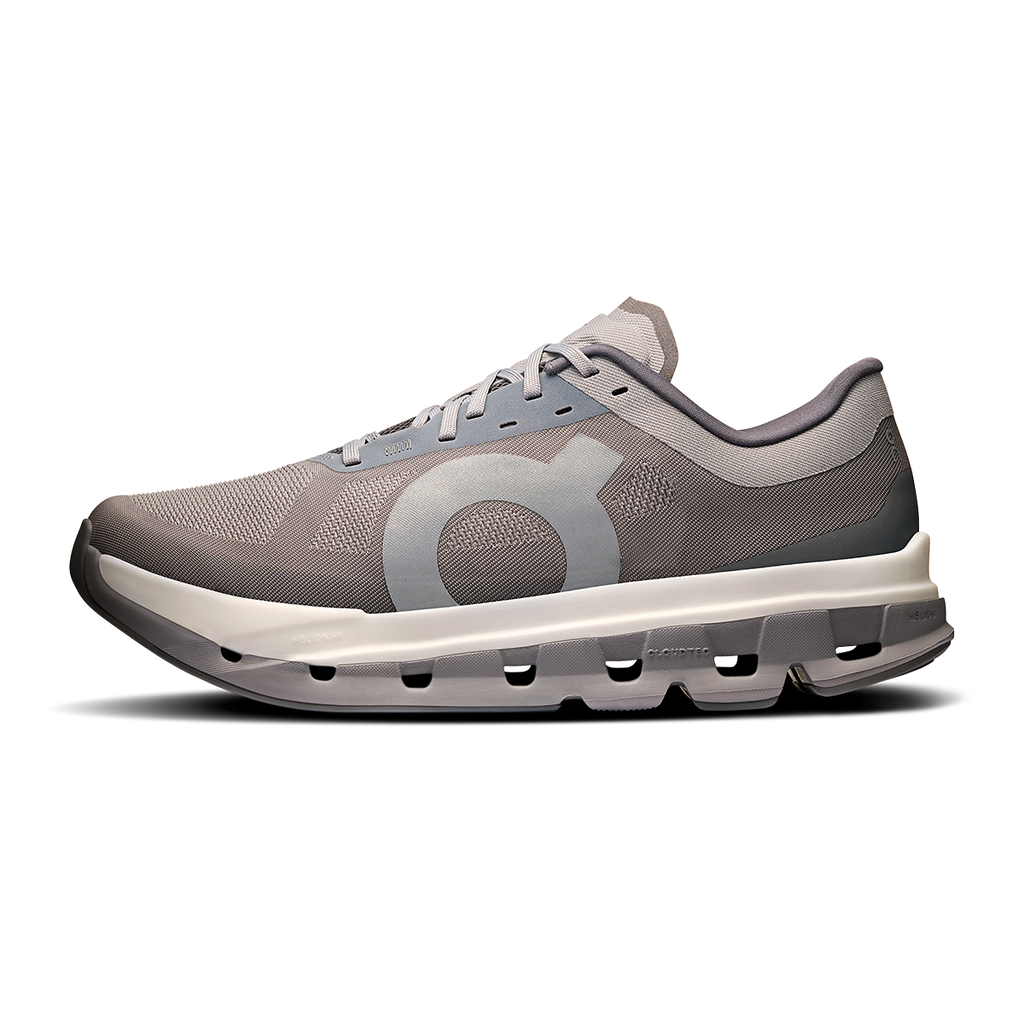 ON Cloudflow V5 — White - Lime — Size D — Width 8 — Alternate View 11
