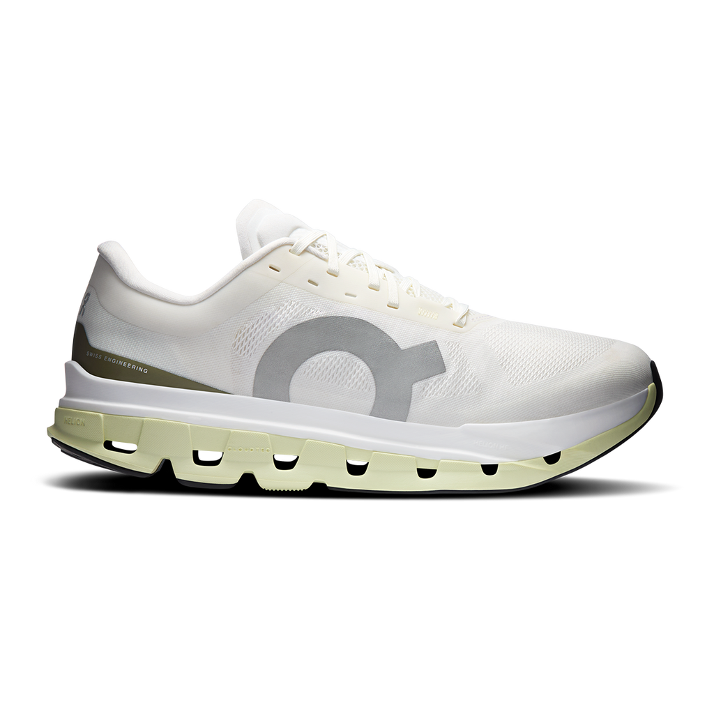 ON Cloudflow V5 — White - Lime — Size D — Width 8 — Alternate View 21