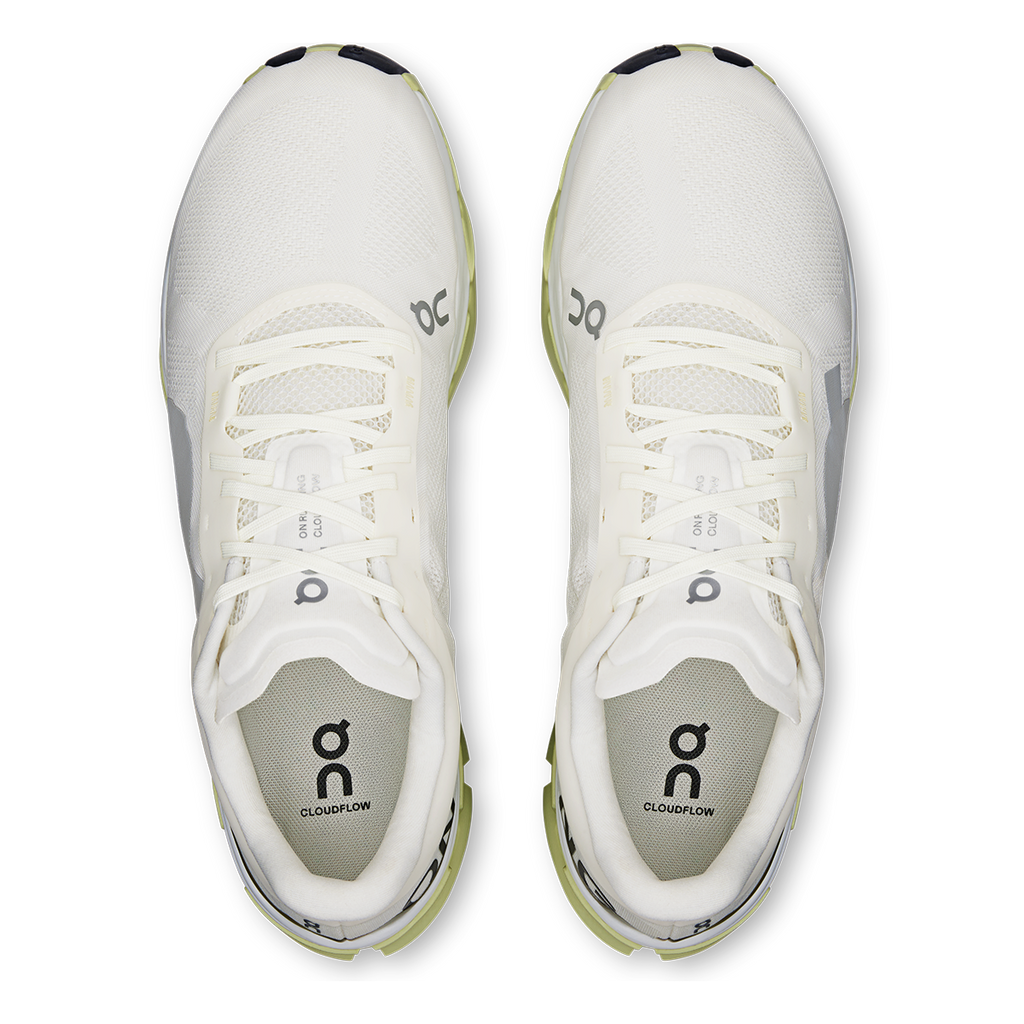 ON Cloudflow V5 — White - Lime — Size D — Width 8 — Alternate View 23