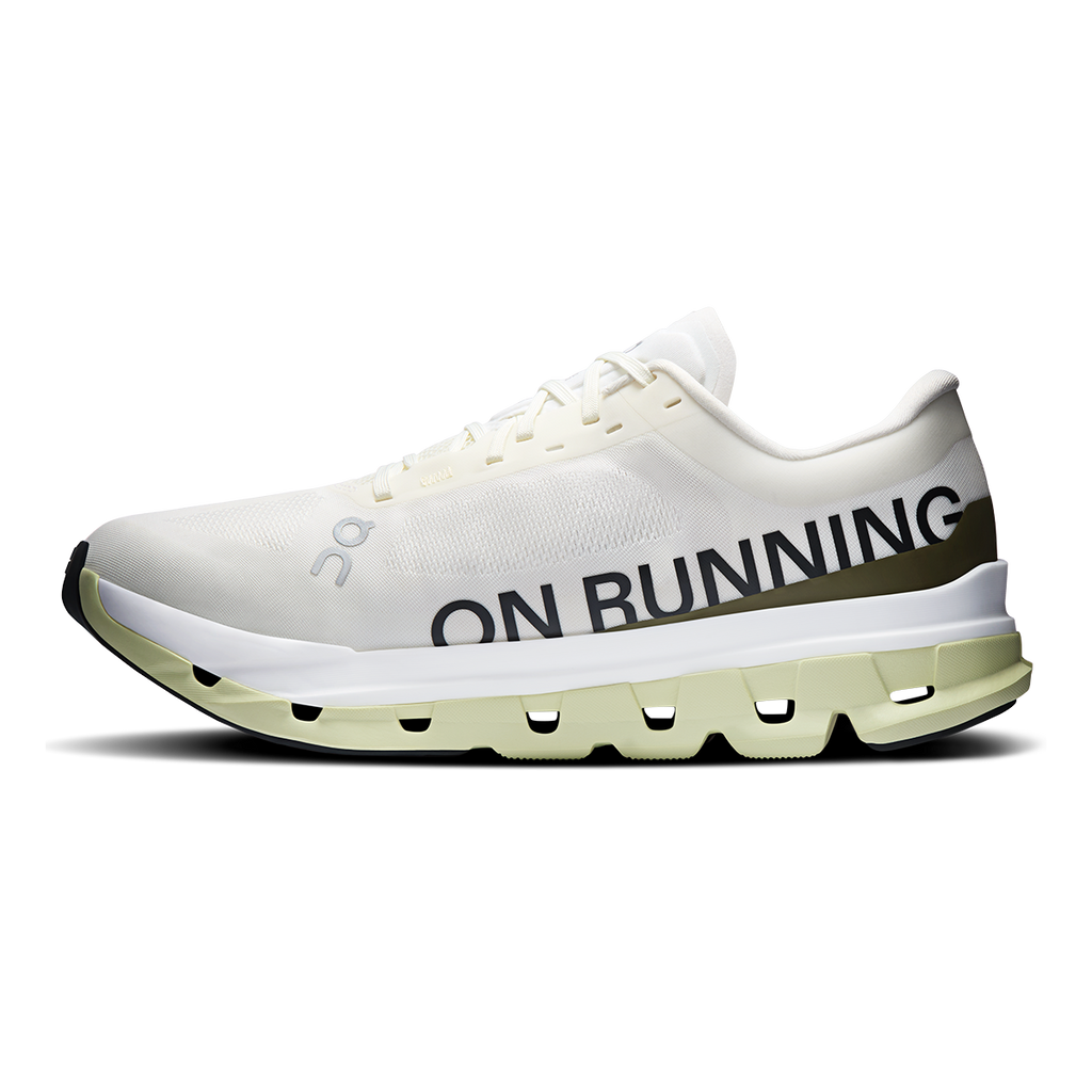 ON Cloudflow V5 — White - Lime — Size D — Width 8 — Alternate View 22