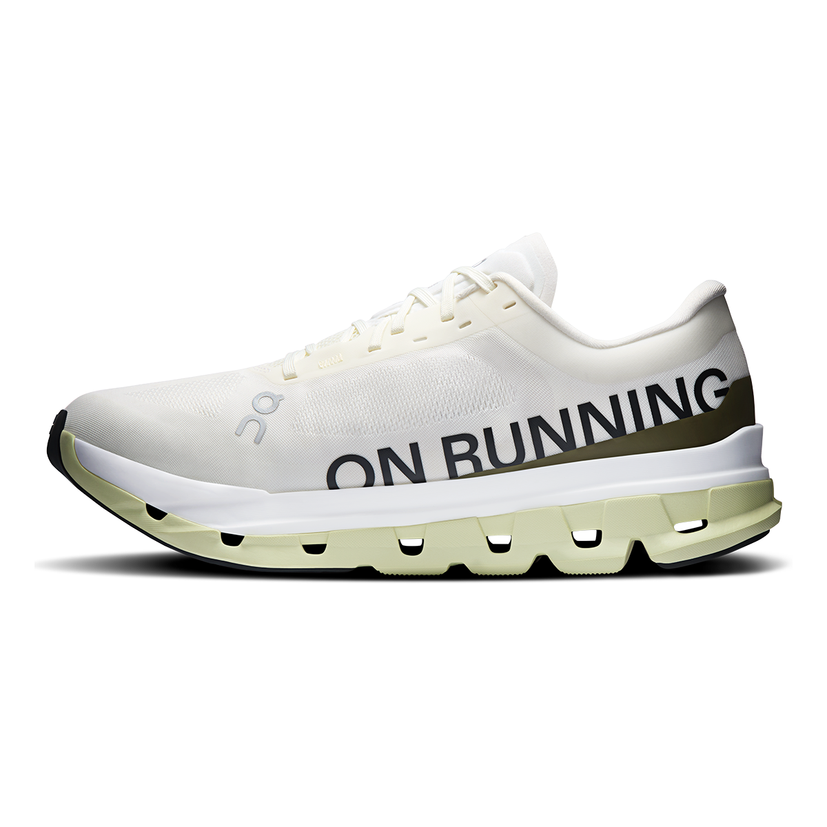 ON Cloudflow V5 — White - Lime — Size D — Width 8 — Alternate View 22