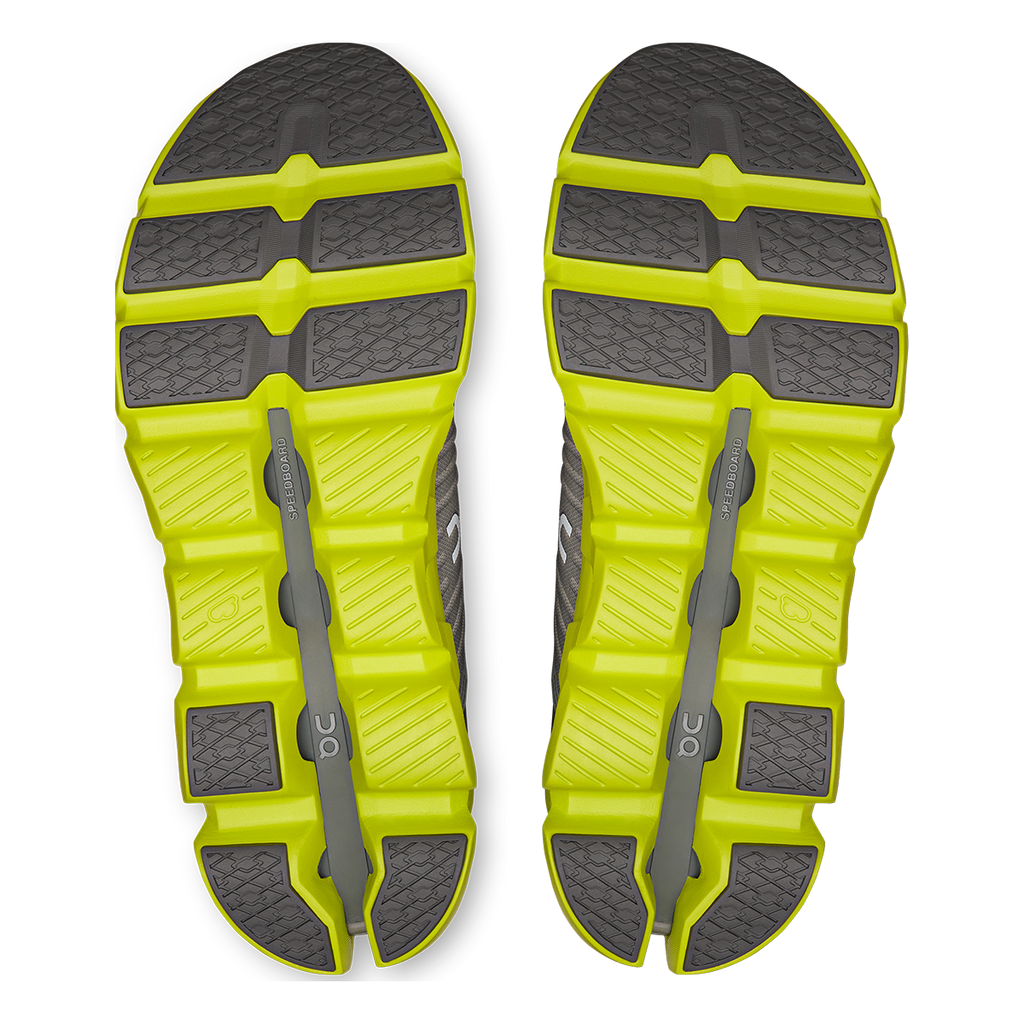 ON Cloudswift V4 — Black - Eclipse — Size D — Width 7 — Top View