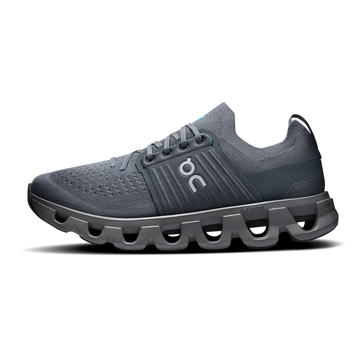 ON Cloudswift V4 — Black - Eclipse — Size D — Width 7 — Alternate View 14