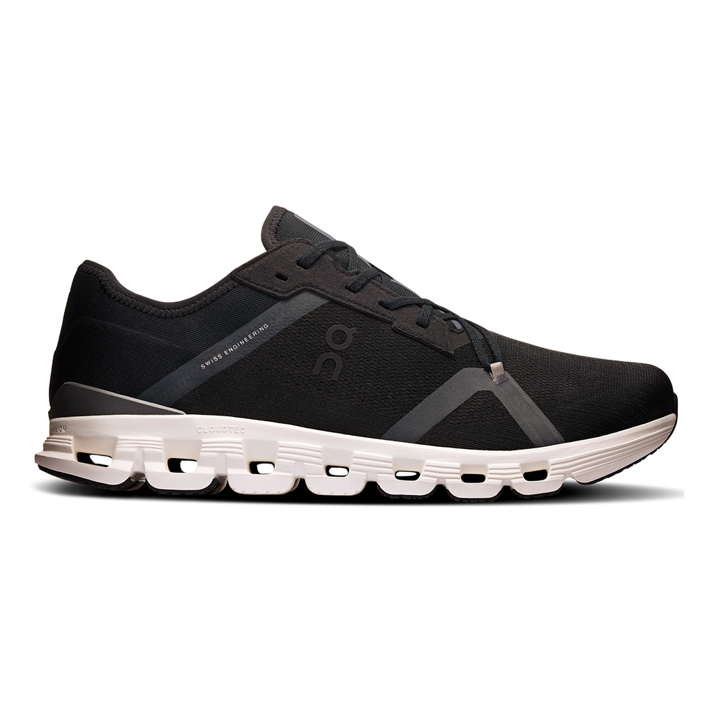 ON Cloud X V4 AD — Black - Asphalt — Size B — Width 7 — Detail View
