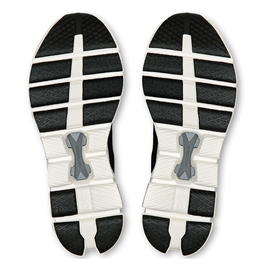 ON Cloud X V4 AD — Black - Asphalt — Size B — Width 7 — Alternate View 8