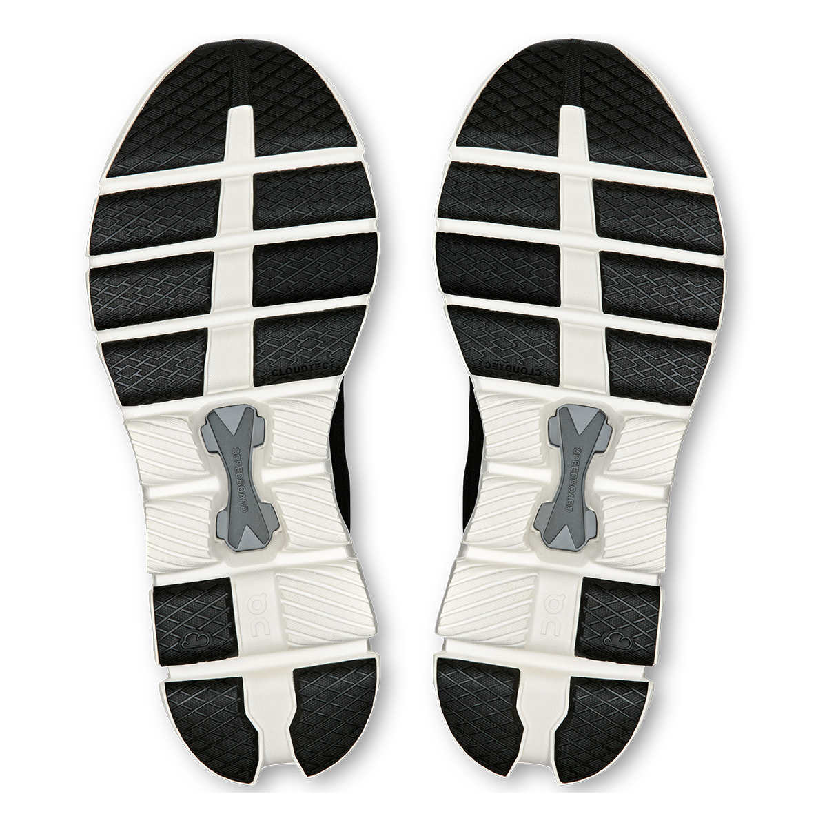 ON Cloud X V4 AD — Black - Asphalt — Size B — Width 7 — Alternate View 8