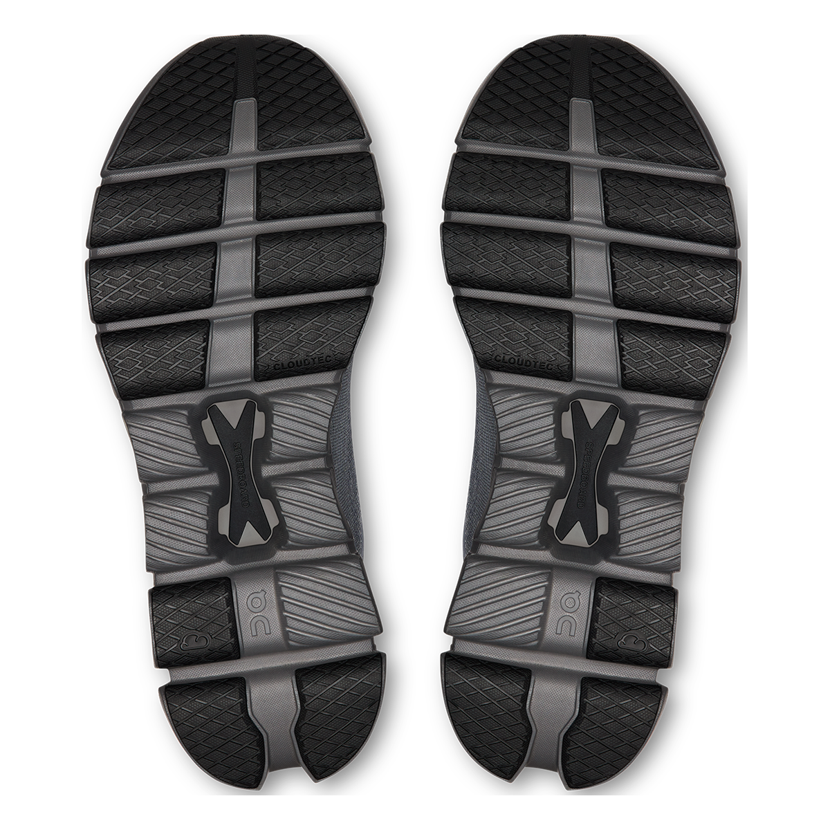 ON Cloud X V4 AD — Black - Asphalt — Size D — Width 9 — Alternate View 12