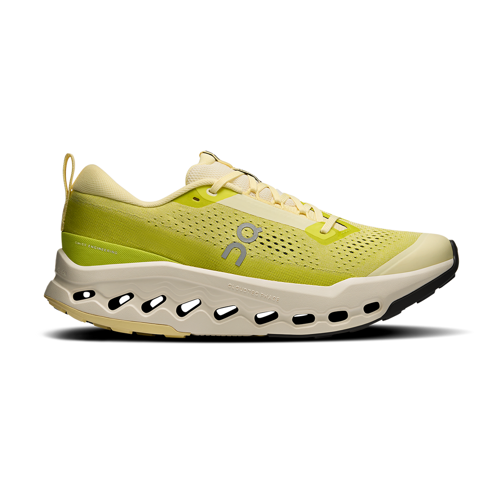 ON Cloudsurfer Trail 2 — Lily - Gardenia — Size B — Width 5 — Detail View