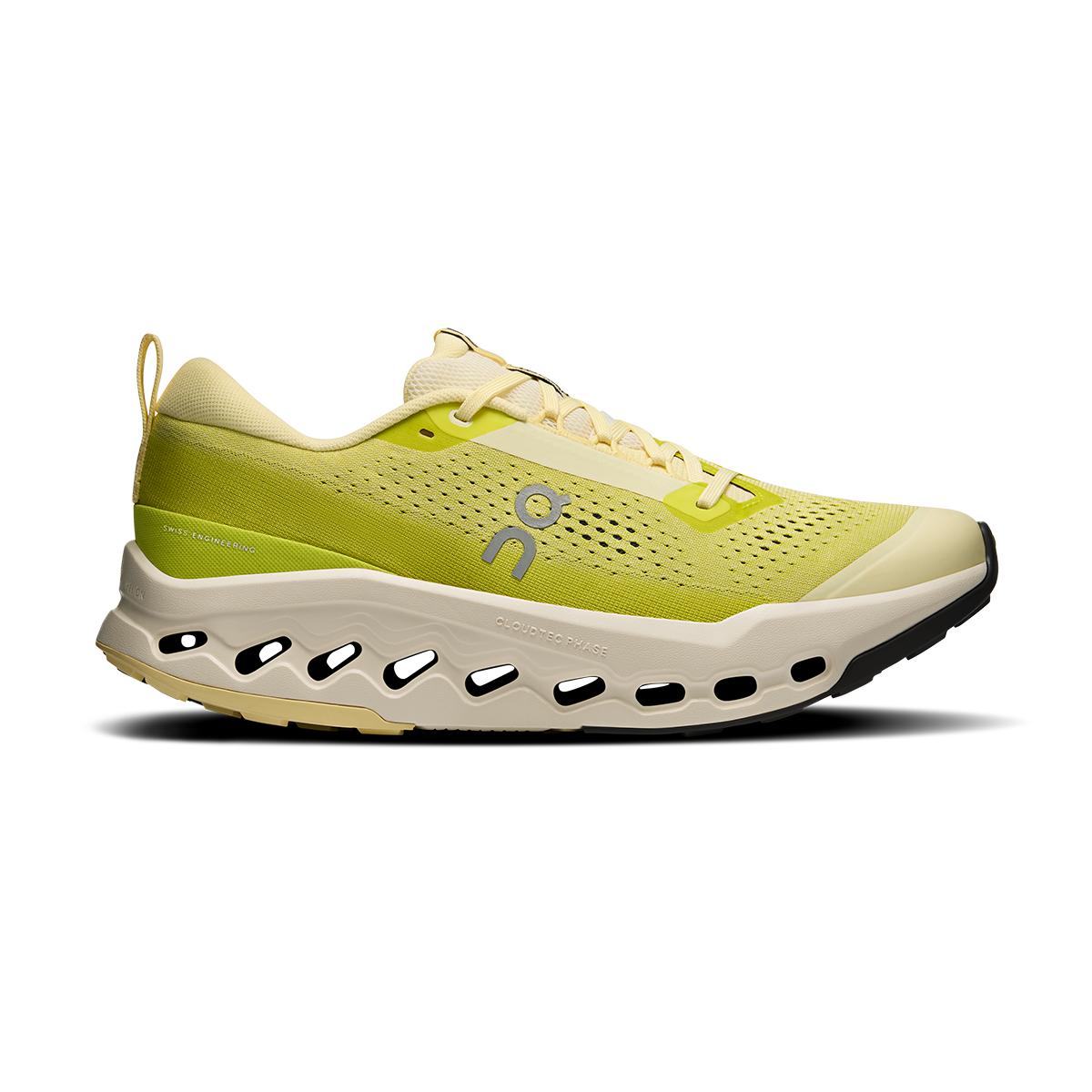 ON Cloudsurfer Trail 2 — Lily - Gardenia — Size B — Width 5 — Detail View