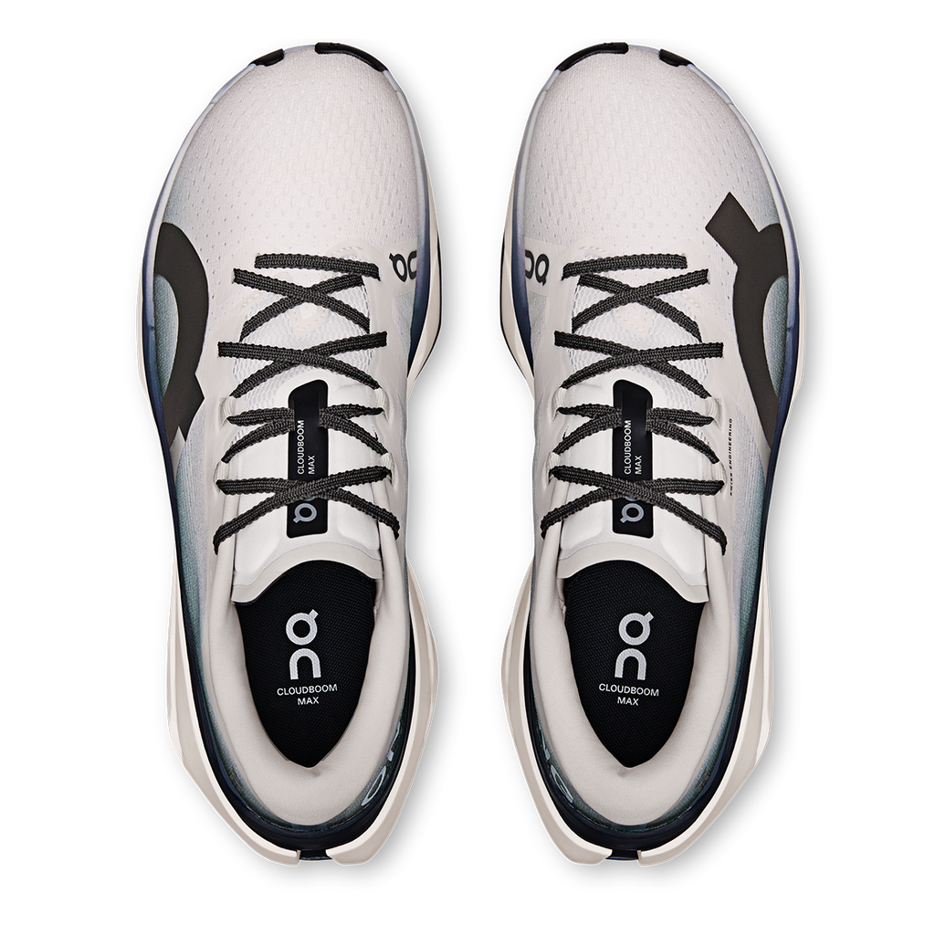 ON Cloudboom Max — White - Black — Size D — Width 13 — Alternate View 15