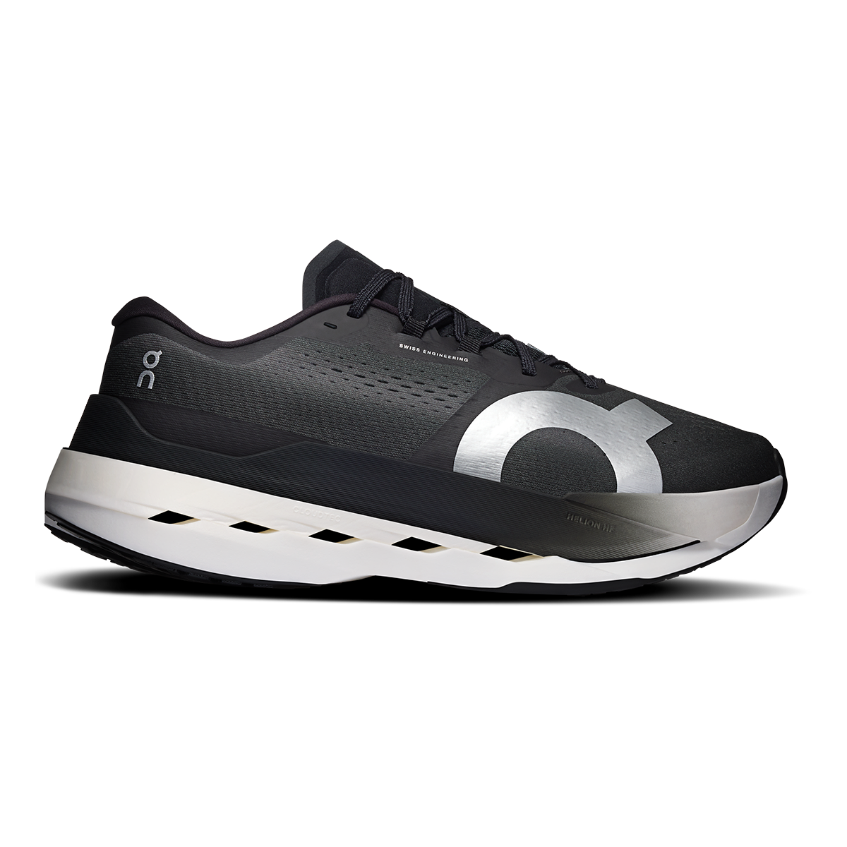 ON Cloudboom Max — White - Black — Size D — Width 13 — Alternate View 21
