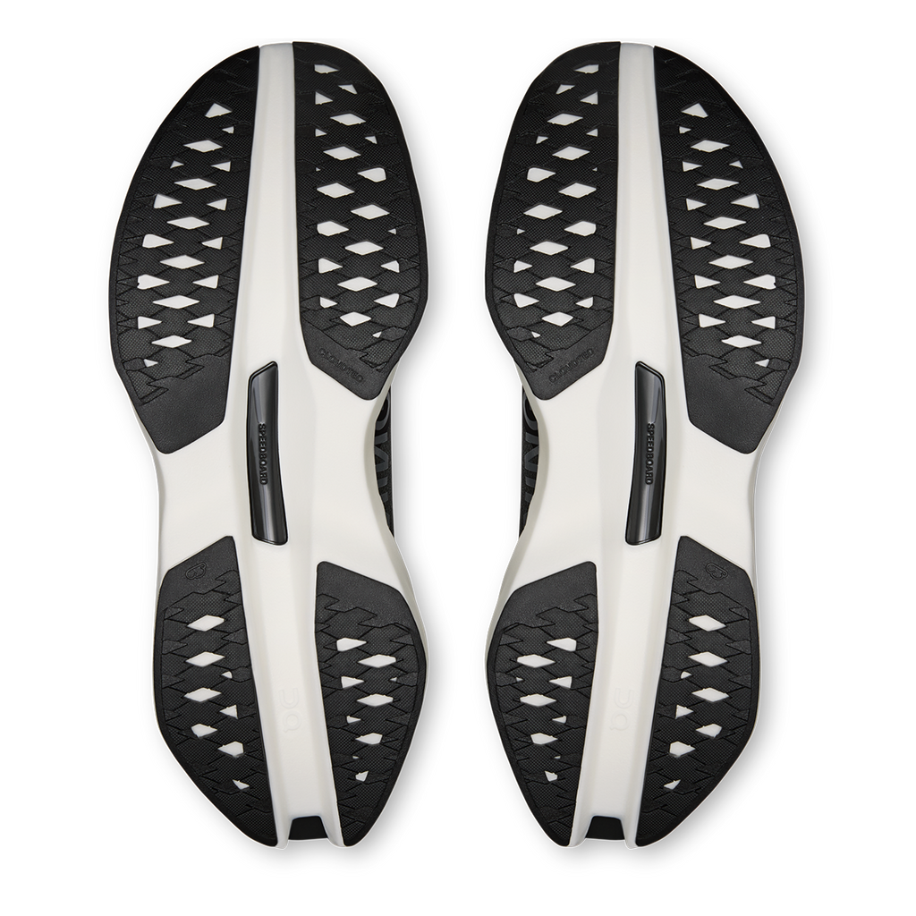 ON Cloudboom Max — White - Black — Size D — Width 13 — Alternate View 24