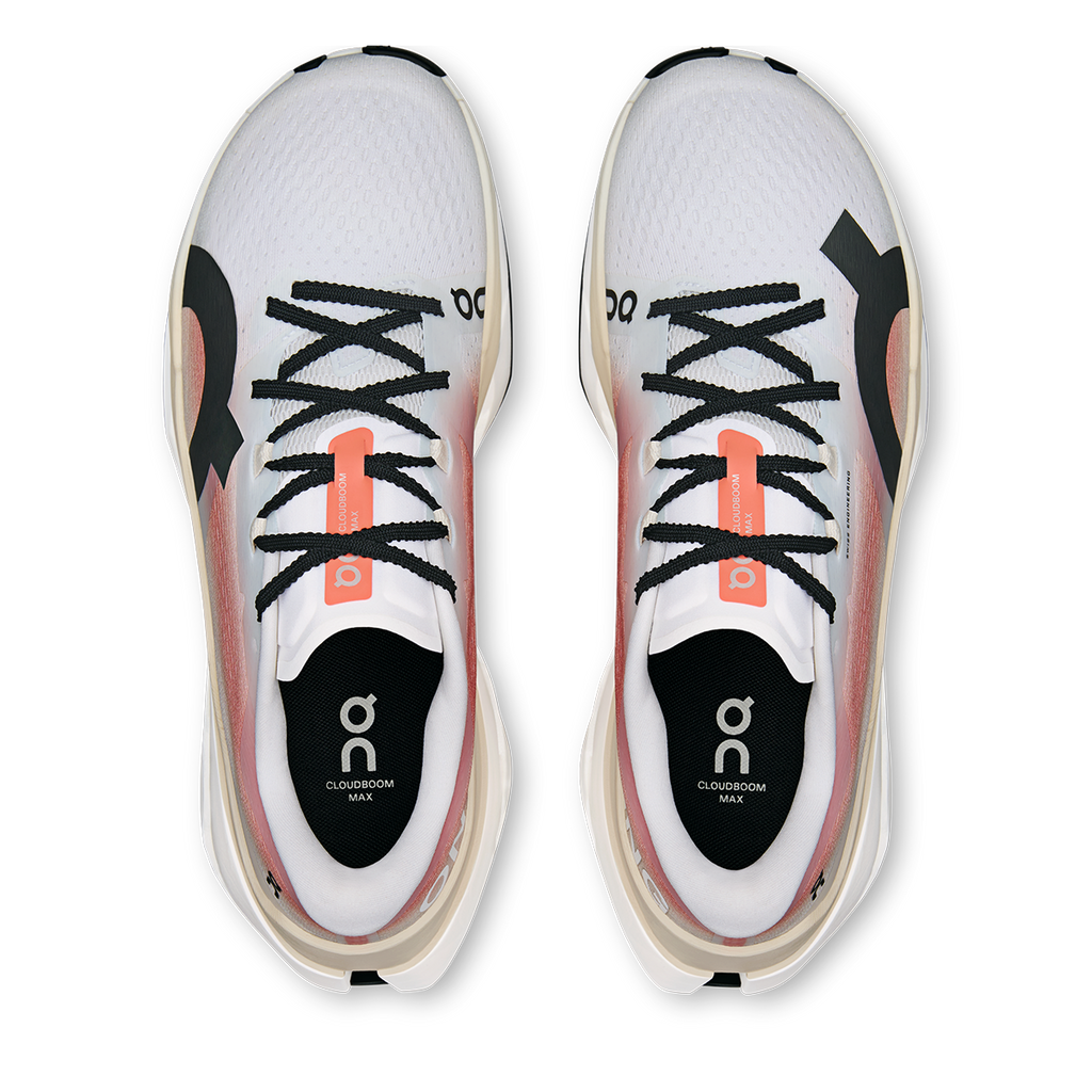 ON Cloudboom Max — White - Black — Size D — Width 13 — Alternate View 27