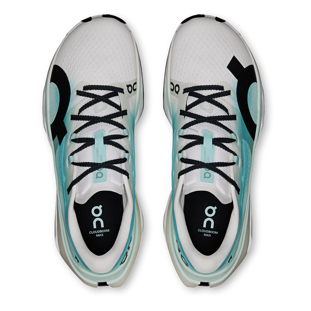 ON Cloudboom Max — White - Black — Size D — Width 13 — Alternate View 19