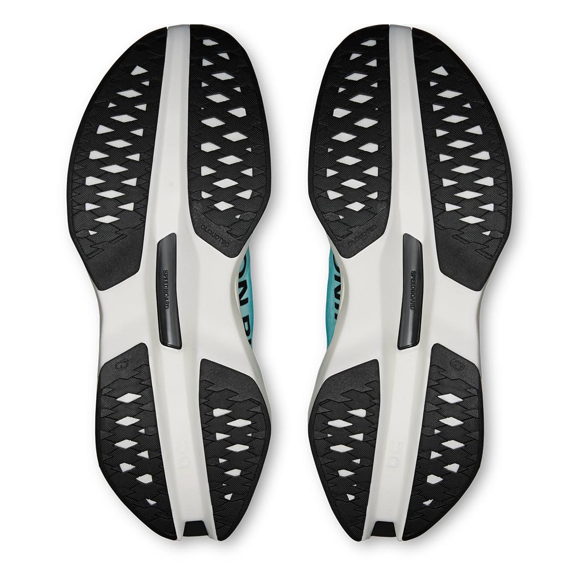 ON Cloudboom Max — White - Black — Size D — Width 13 — Alternate View 20