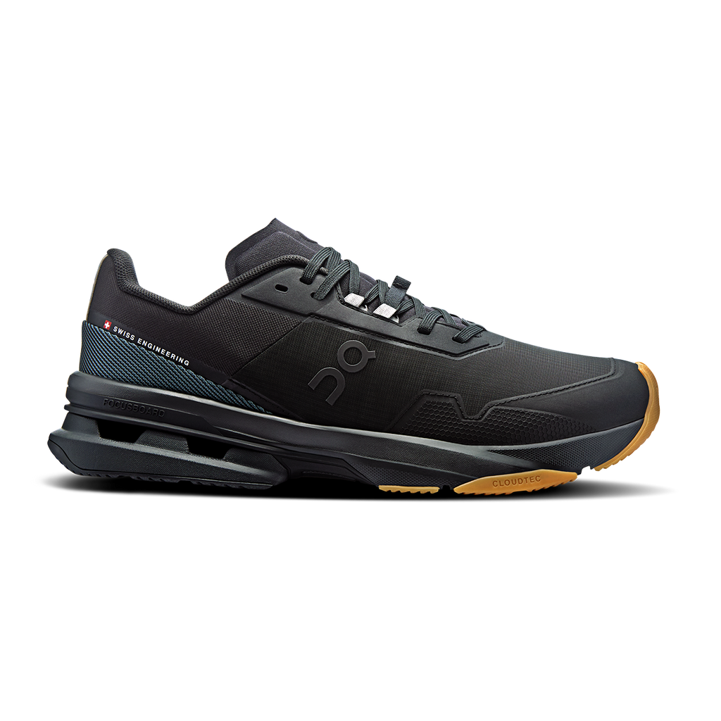 ON Cloudpulse Pro — Black - Rock — Size D — Width 13 — Detail View
