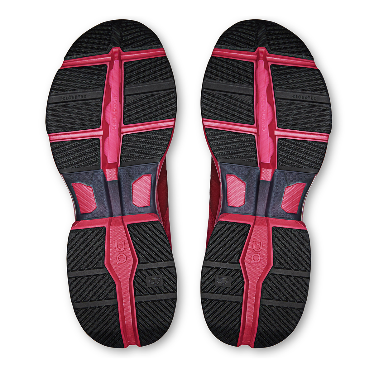 ON Cloudpulse Pro — Black - Rock — Size D — Width 13 — Top View