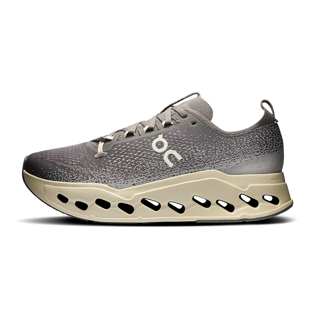 ON Cloudsurfer Max — Black - Eclipse — Size D — Width 9 — Lifestyle View