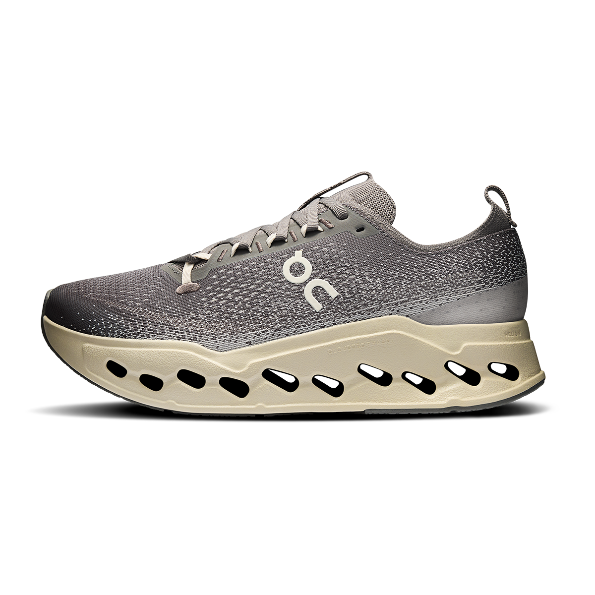 ON Cloudsurfer Max — Black - Eclipse — Size D — Width 9 — Lifestyle View