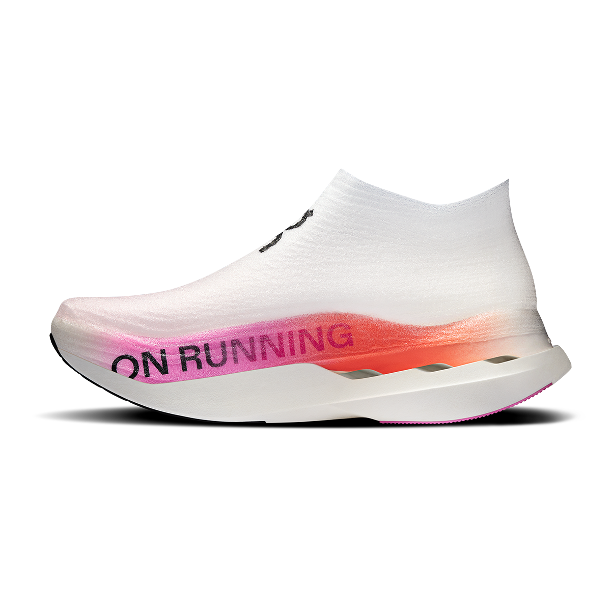 ON Cloudboom Strike LS — White - Black — Size D — Width 4.5 M / 6 W — Alternate View 7