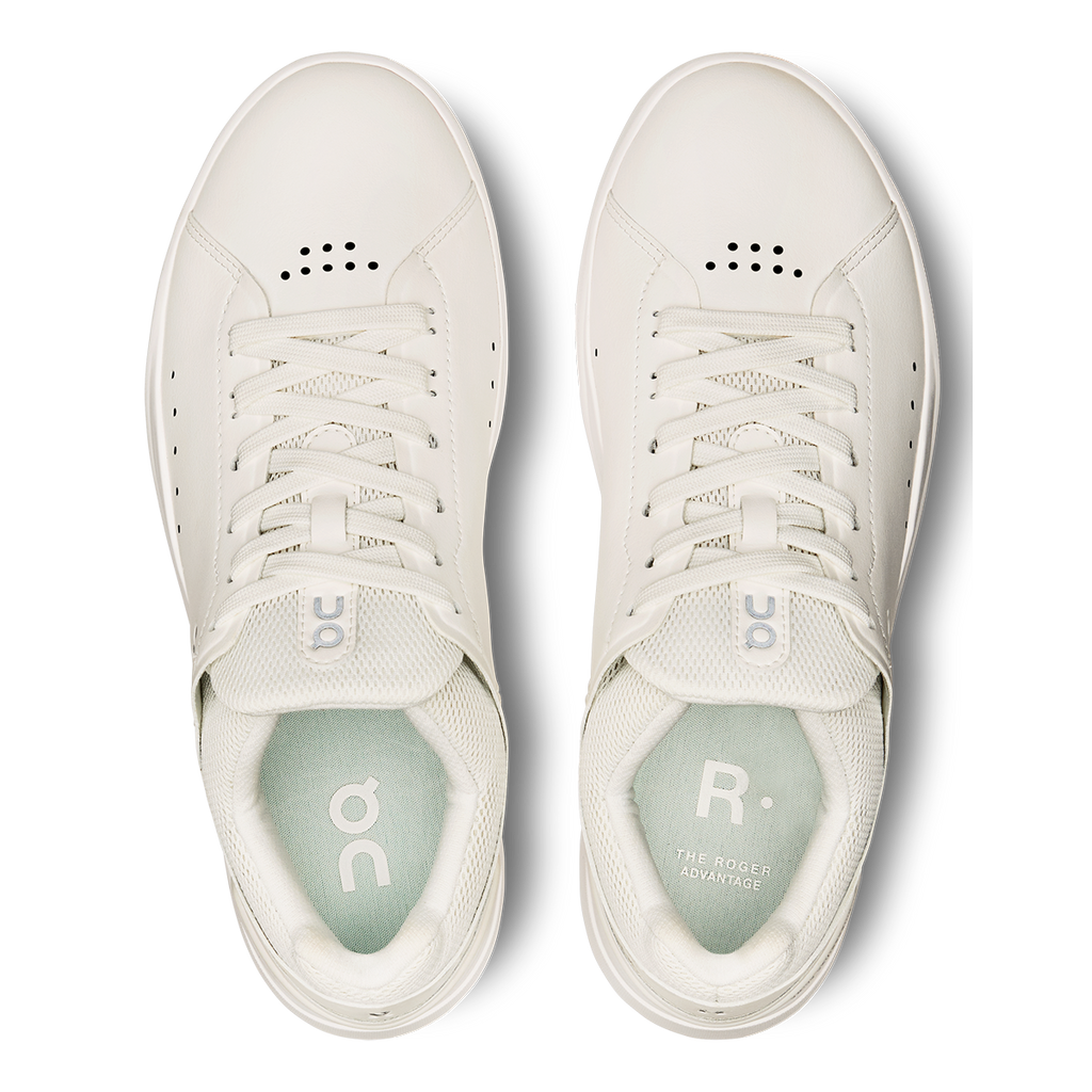 ON The Roger Advantage — All White — Size B — Width 11 — Back View