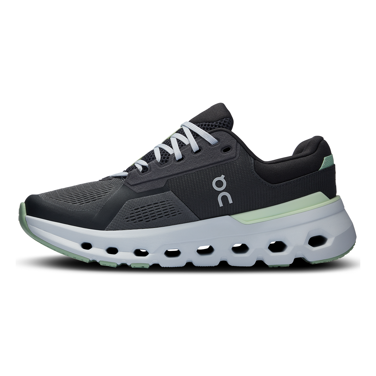 ON Cloudrunner 2 — Undyed - Green — Size D — Width 6 — Lifestyle View