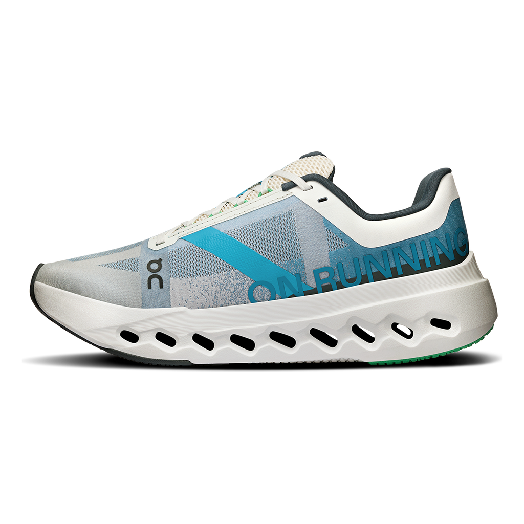 ON Cloudsurfer Next — Glacier - White — Size B — Width 10 — Detail View
