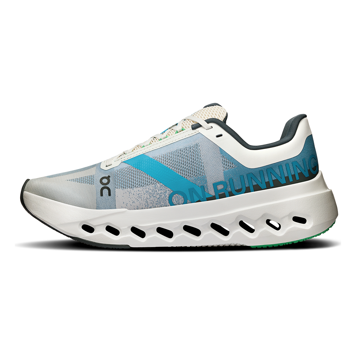 ON Cloudsurfer Next — Glacier - White — Size B — Width 10 — Detail View