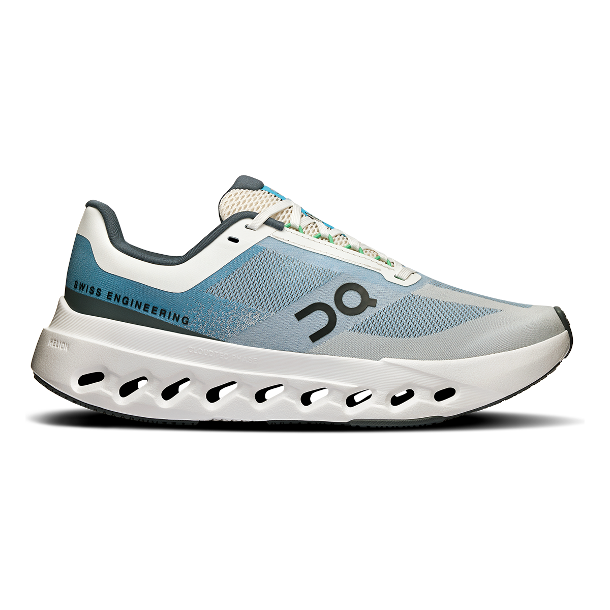 ON Cloudsurfer Next — Glacier - White — Size B — Width 10 — Top View