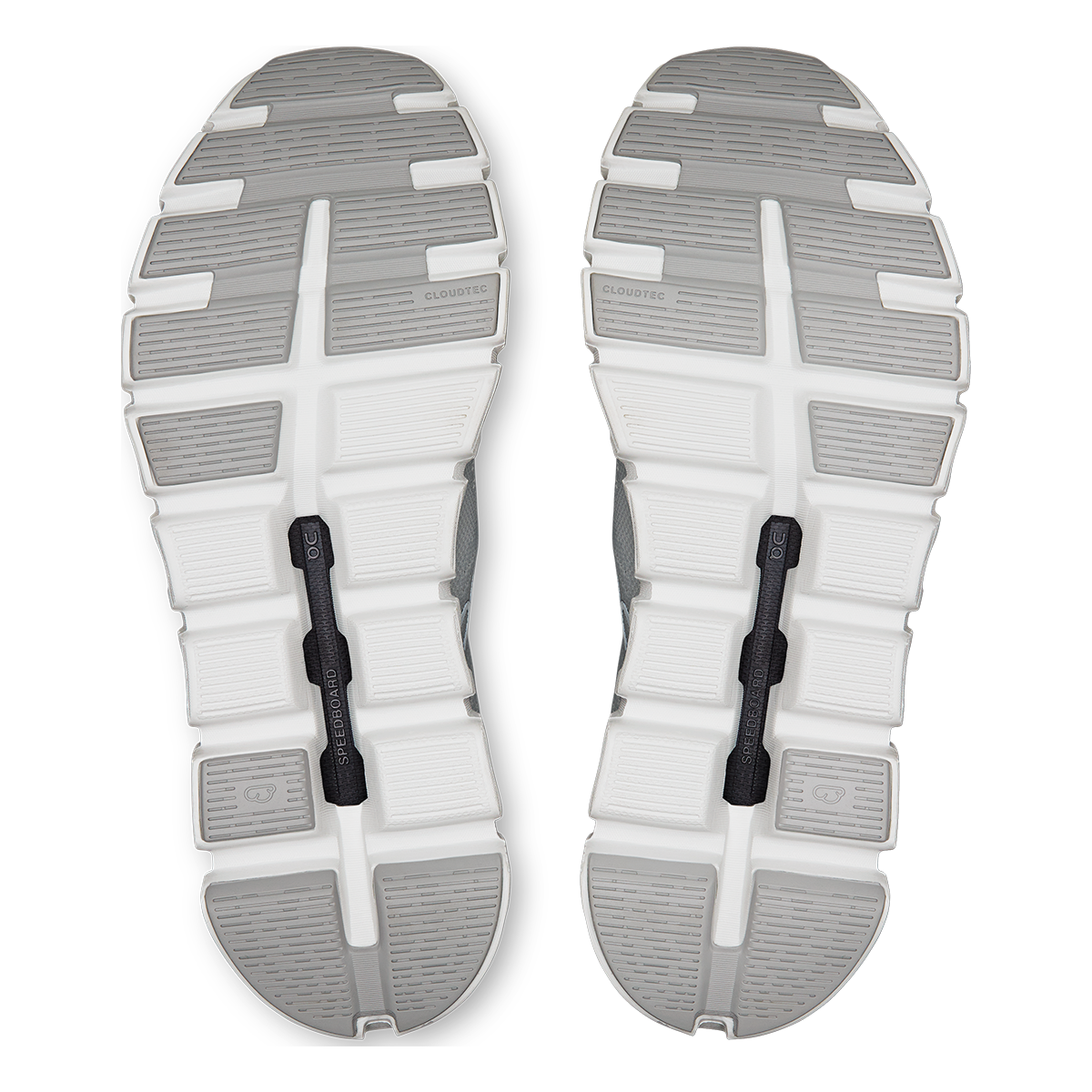 ON Cloud 6 Coast — Black - White — Size D — Width 12.5 — Alternate View 20